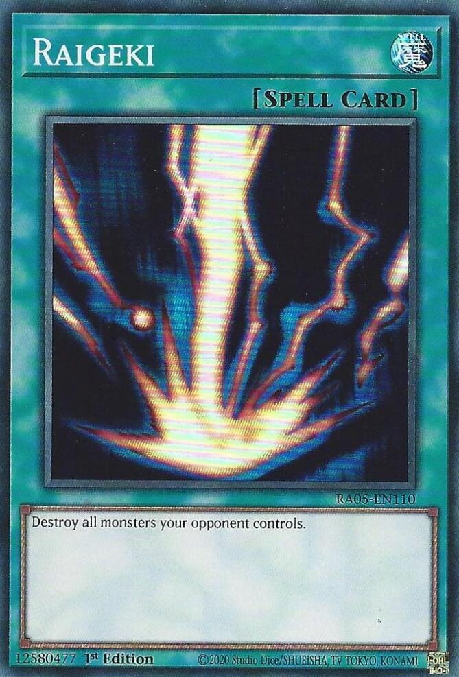 Raigeki - RA05-EN110: Rarity Collection 5