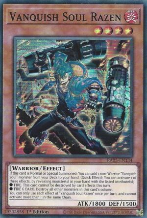 Vanquish Soul Razen - RA05-EN134: Rarity Collection 5