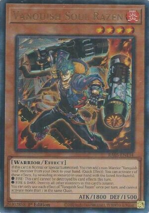 Vanquish Soul Razen (Ultimate Rare) - RA05-EN134: Rarity Collection 5