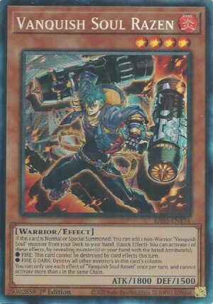 Vanquish Soul Razen (Collector's Rare) - RA05-EN134: Rarity Collection 5