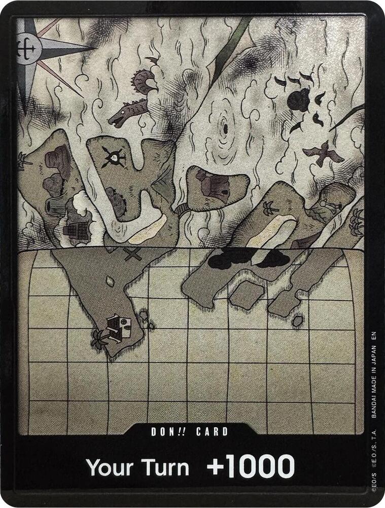 DON!! Card (Sky Island Map) (Double Pack Set Vol. 10): Adventure on Kami's Island