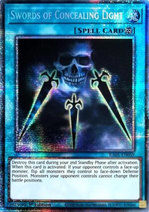 Swords of Concealing Light (Starlight Rare) - RA05-EN059: Rarity Collection 5
