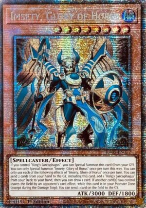 Imsety, Glory of Horus (Starlight Rare) - RA05-EN027: Rarity Collection 5
