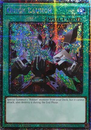 Quick Launch (Starlight Rare) - RA05-EN062: Rarity Collection 5