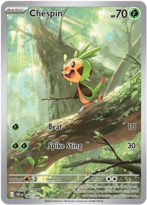 Chespin - 087/086 - 087/086: ME04: Chaos Rising
