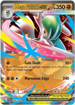 Mega Gallade ex - 048/086: ME04: Chaos Rising
