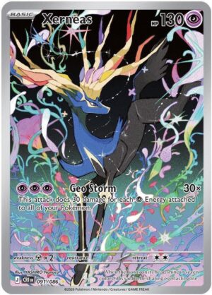 Xerneas - 091/086 - 091/086: ME04: Chaos Rising