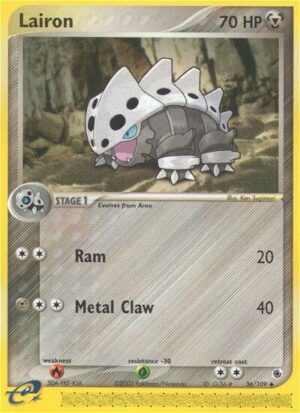 Lairon - 36/109 - 36/109: Ruby and Sapphire