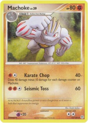Machoke - 53/130: Diamond and Pearl