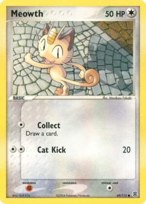 Meowth - 69/112: FireRed & LeafGreen