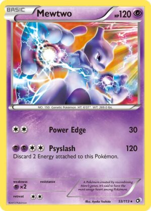 Mewtwo - 53/113: Legendary Treasures (DM)