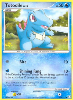 Totodile - 106/123: Mysterious Treasures
