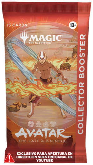 Avatar: The Last Airbender (TLA) - Collector Booster Pack(Exclusivo para apertura en directos de Boosterlandia)