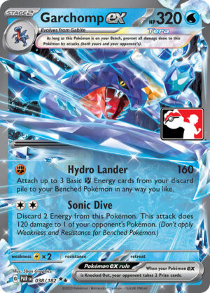 Garchomp ex - Prize Pack Series Cards (ES)