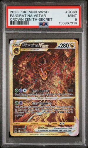 Giratina VSTAR - GG79/GG70: PSA 9