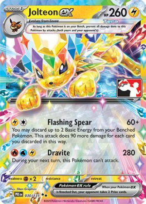 Jolteon ex - 030/131: Prize Pack (ES)