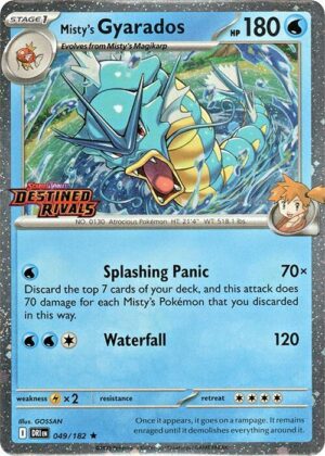 Misty's Gyarados Prerelease (ES)