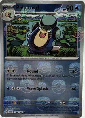 Palpitoad (Master Ball Pattern) - 020/086: Black Bolt