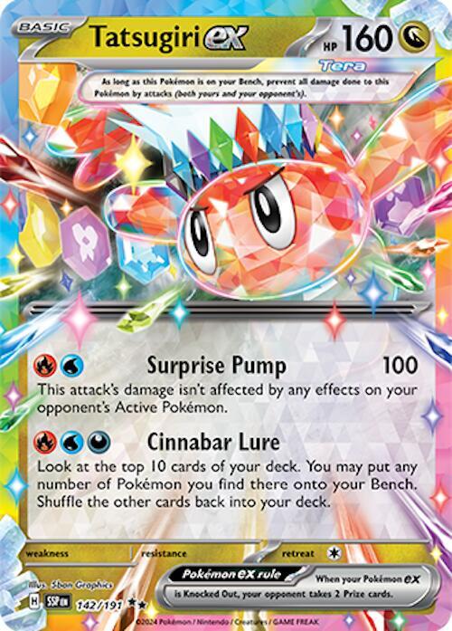 Tatsugiri ex - SV08: Surging Sparks (ES)