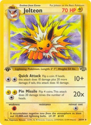 Jolteon (20) - 20/64: Jungle (LP)