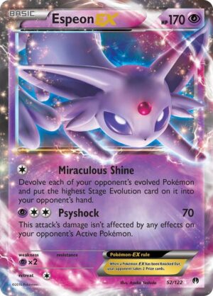 Espeon EX - 52/122: XY - BREAKpoint