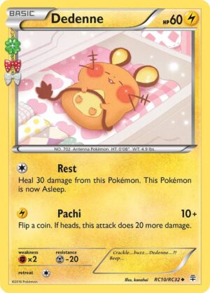 Dedenne - RC10/RC32: Generations: Radiant Collection