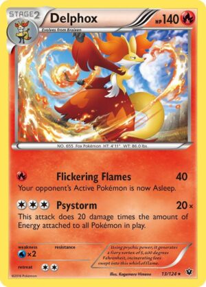 Delphox - 13/124: XY - Fates Collide