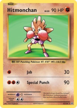 Hitmonchan - 62/108: XY - Evolutions