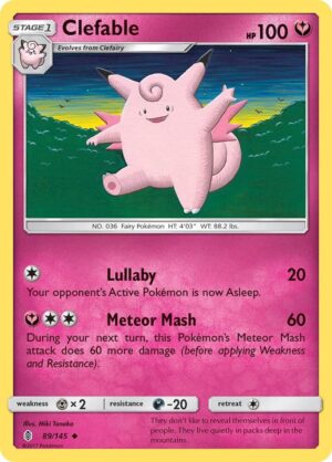 Clefable - 89/145: SM - Guardians Rising
