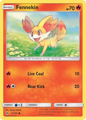 Fennekin (15) - 15/131: SM - Forbidden Light