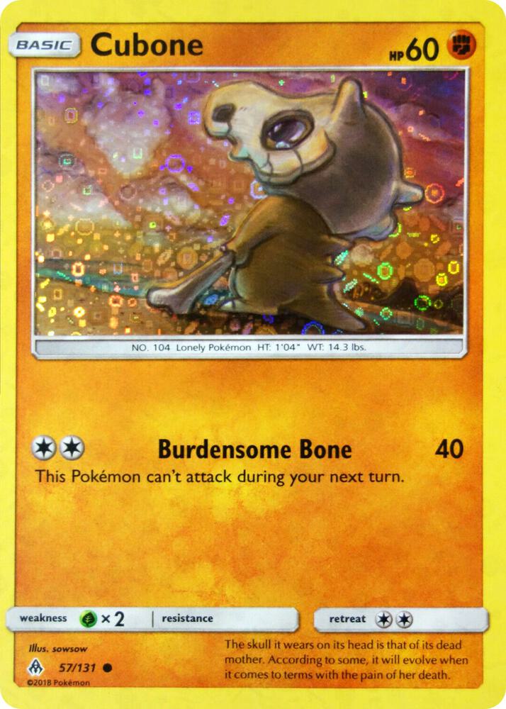 Cubone - 57/131 (General Mills Promo) - 057/131: Miscellaneous Cards & Products