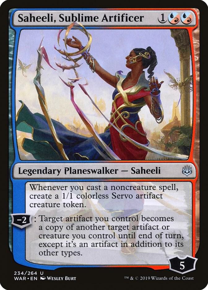 Saheeli, Sublime Artificer - 234: War of the Spark