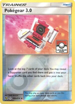 Pokegear 3.0 - 182a/214 (League Cup) - 182a/214: League & Championship Cards