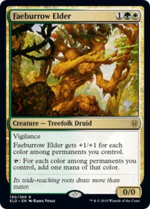 Faeburrow Elder - 190: Promo Pack: Throne of Eldraine