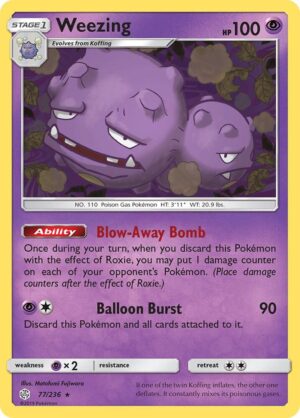 Weezing - 77/236: SM - Cosmic Eclipse