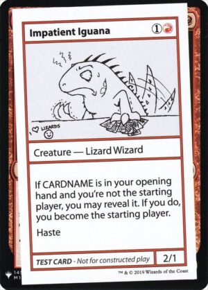 Impatient Iguana: Mystery Booster: Convention Edition Exclusives