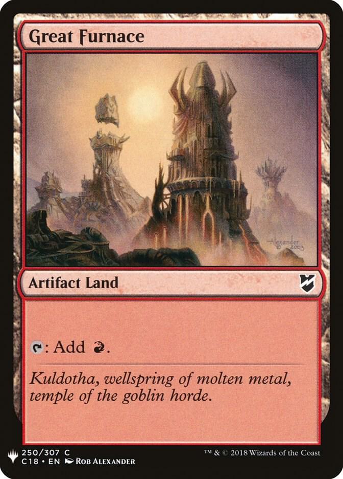 Great Furnace (C18) - 250: The List Reprints