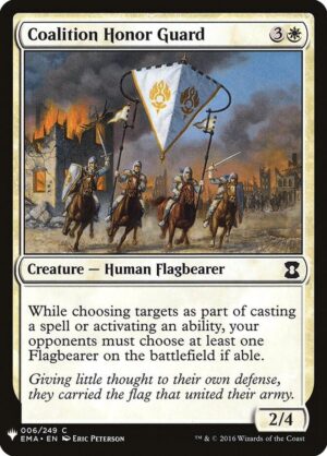 Coalition Honor Guard - 6: The List Reprints