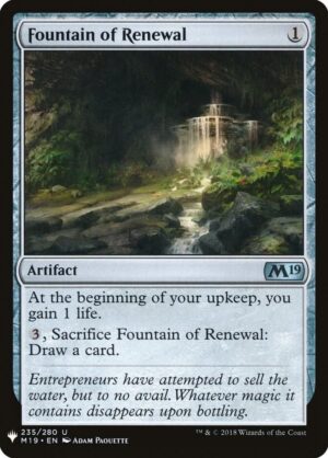 Fountain of Renewal - 235: The List Reprints