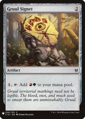 Gruul Signet - 256: The List Reprints