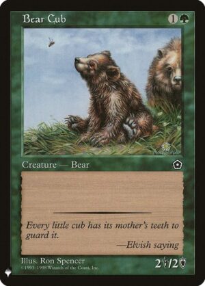 Bear Cub: The List Reprints