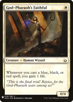 God-Pharaoh's Faithful - 14: The List Reprints