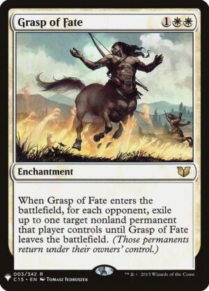 Grasp of Fate - 003/342: The List Reprints