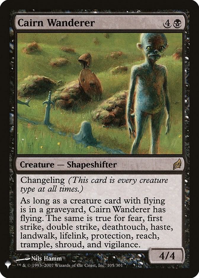 Cairn Wanderer - 105/301: The List Reprints