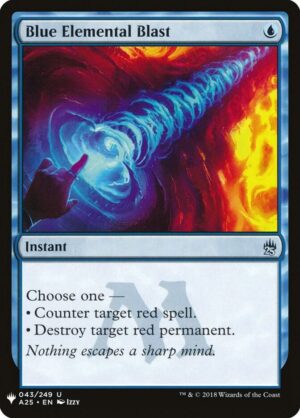 Blue Elemental Blast - 43: The List Reprints