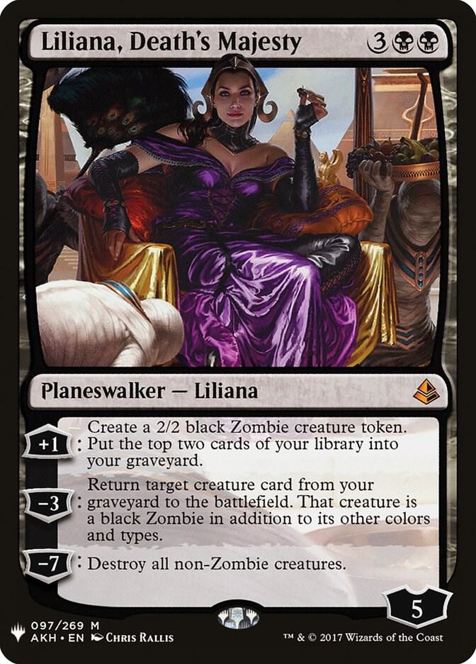 Liliana, Death's Majesty - 097/269: The List Reprints
