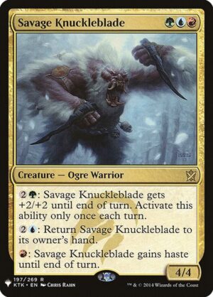 Savage Knuckleblade - 197: The List Reprints