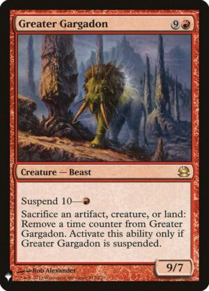 Greater Gargadon - 117: The List Reprints
