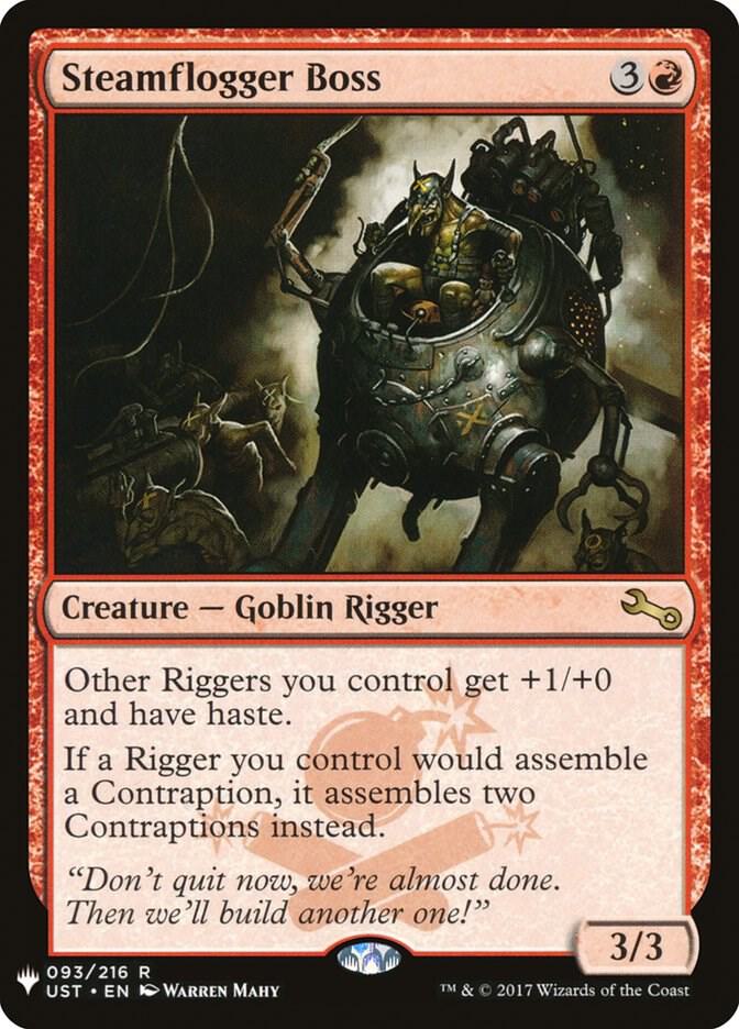 Steamflogger Boss - 093/216: The List Reprints