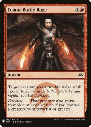 Temur Battle Rage (FRF) - 116: The List Reprints